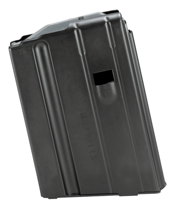DuraMag 1068041177CP SS Replacement Magazine Black with Gray Follower Detachable 10rd 22 Nosler 6.8 SPC for AR-15