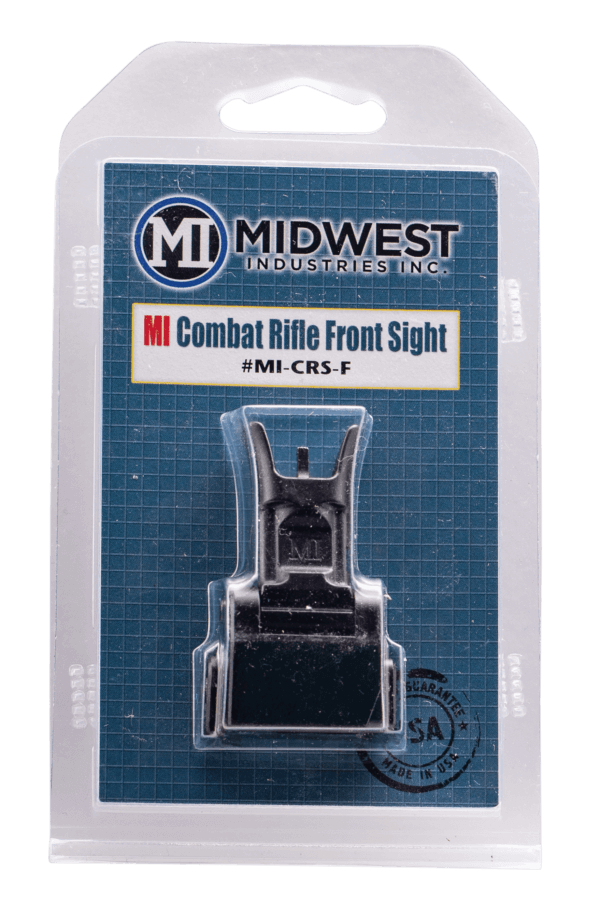 Midwest Industries MICRSF Combat Rifle Flip Front Sight Black for AR-15 M16 M4