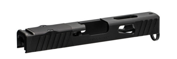 Rival Arms RA10G204A Precision Slide A1 QPQ Black 17-4 Stainless Steel with Front/Rear Serrations & RMR Optic Cut for 9mm Luger Glock 19 Gen4
