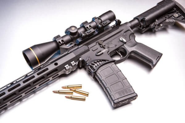 SHARPS BROS LLC SBLR01 Hellbreaker Stripped Lower AR-15 AR Platform Multi-Caliber Black Hardcoat Anodized