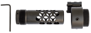 TNW Firearms ASRXADPTXXXXBKXX AR-15 Shroud Adapter For ASR Aluminum w/Black Finish Includes Additional Barrel Nut