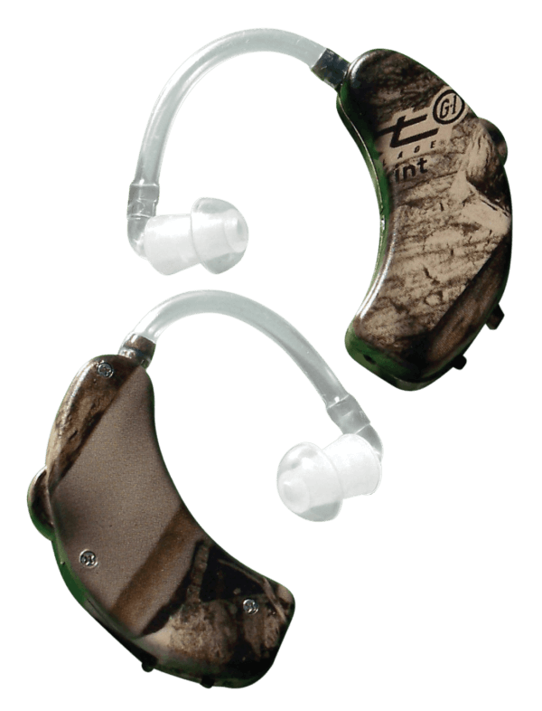 Walker’s GWPUE1001NXT2PK Ultra Ear BTE Hearing Enhancer Plastic 105 dB Behind the Ear Next G-1 Camo Adult 2 Per Pack