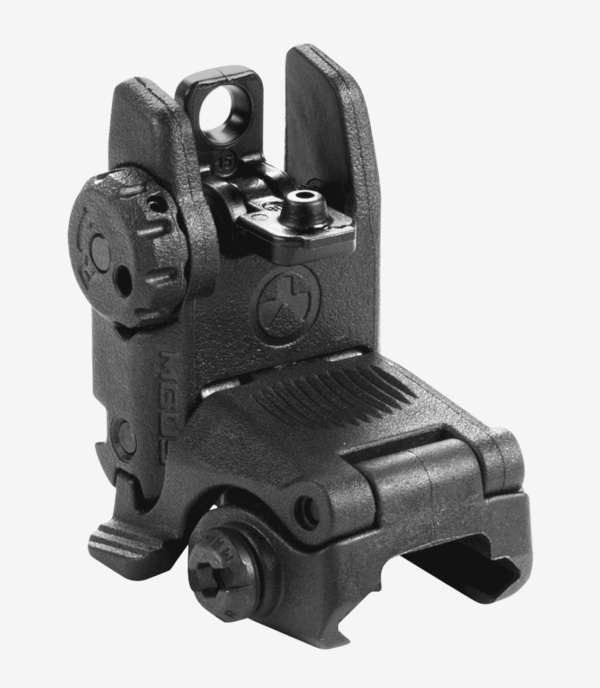 Magpul MAG247-GRY MBUS Sight Front Stealth Gray Folding for AR-15 M16