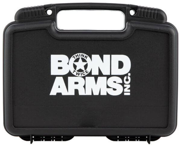 Bond Arms BARN Roughneck  9mm Luger 2.50″ 2 Stainless Steel Black Rubber Grip