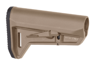 Magpul MAG626-BLK MOE SL-K Mil-Spec Carbine Buttstock AR-15 Reinforced Polymer Black Collapsible