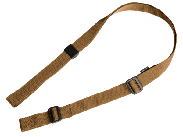Magpul MAG1004-COY RLS Sling made of Nylon Webbing with Coyote Finish & Adjustable Design for Rifles