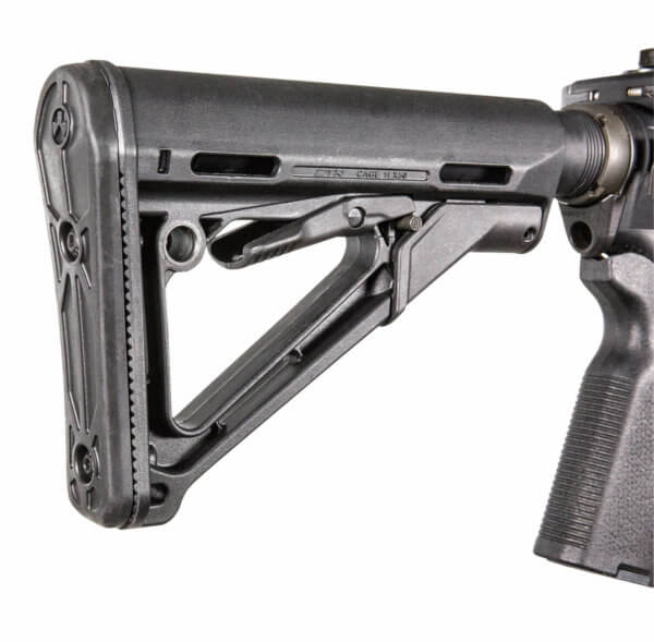 Magpul MAG310-BLK CTR Carbine Stock Black Synthetic for AR-15 M16 M4 with Mil-Spec Tube (Tube Not Included)