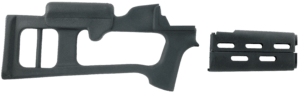 Advanced Technology MAK0100 Fiberforce Stock Package Fixed Thumbhole Black Synthetic & Ventilated Handguard for AK-47 Rifle