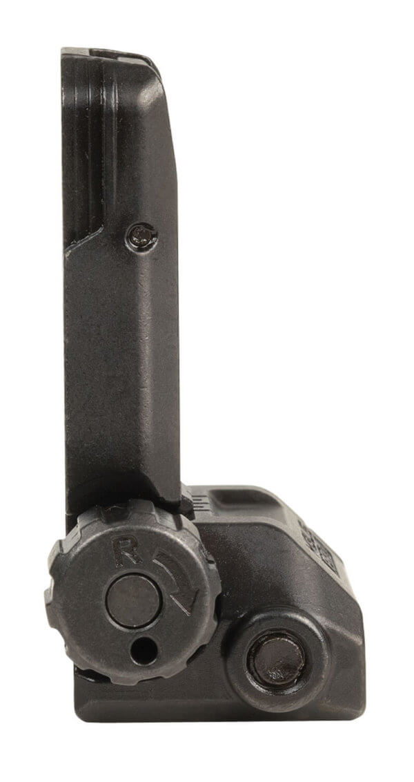 Magpul MAG276-BLK MBUS Pro Sight Rear Rear Sight Black Folding for AR-15