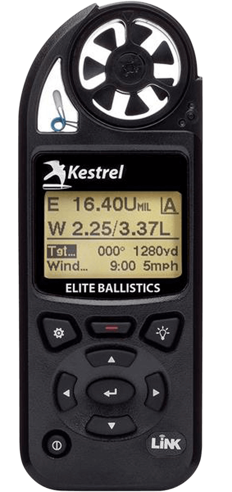 KESTREL(NIELSEN-KELLERMAN 0857ALBLK 5700 Elite Weather Meter Black AA