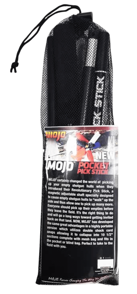 Mojo Outdoors HW2491 Pocket Pick Stick Black Metal