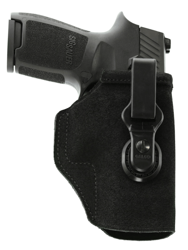 Galco TUC652B Tuck-N-Go 2.0 IWB Black Leather UniClip Fits S&W M&P Shield Fits S&W M&P Shield Plus Fits S&W M&P Shield 2.0 Right Hand