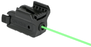 LaserMax SPSG Spartan Laser Black Green Laser 5mW 520nM Wavelength Fits Handgun Picatinny/Weaver Mount