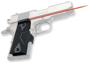 Crimson Trace 011210 LG-404 Front Activation Lasergrips  Black Red Laser 1911 Compact