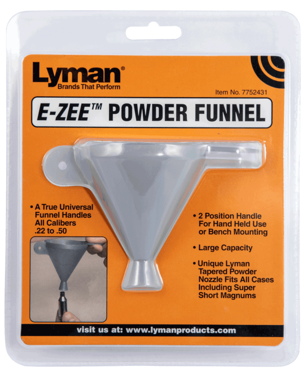Lyman 7767700 Brass Smith Powder Measure Multi-Caliber Orange