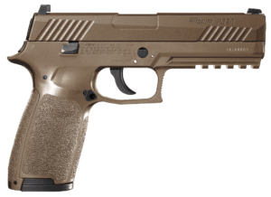 Sig Sauer Airguns AIRP320 P320 Air Pistol CO2 177 Pellet 30+1 8″ Coyote Polymer Grips