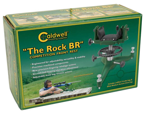 Caldwell 440907 Rock BR Shooting Rest 3 Lobe Bag Medium Varmint Front Bag 3 Lobe Unfilled Front Bag Filled