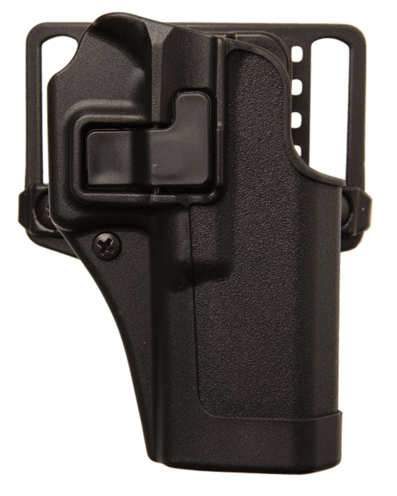 Blackhawk 410565BKR Serpa CQC OWB Matte Black Polymer Paddle Belt Loop Fits Springfield XDS Fits 3.30″ Barrel Right Hand
