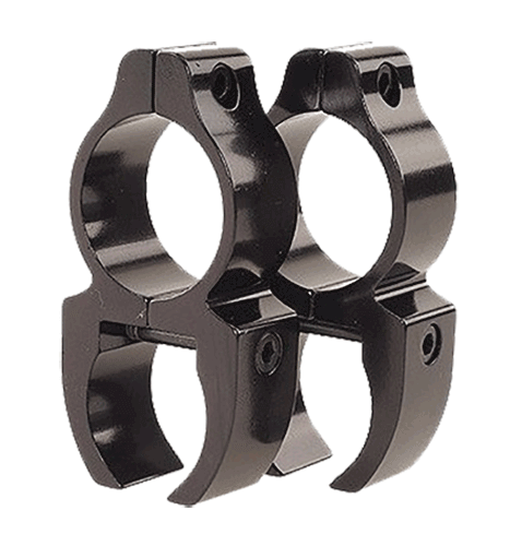 Leupold 56533 Rifleman Ring Set .375″ Diam Aluminum Black Matte