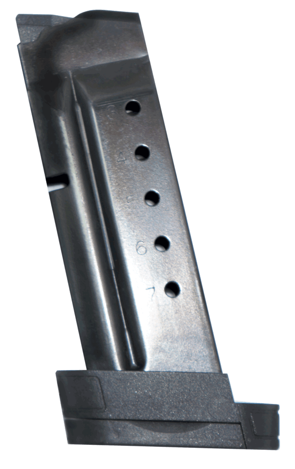 ProMag SMI31 Standard  Blued Steel Detachable 9rd 40 S&W for S&W M&P Shield