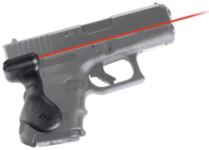 Crimson Trace LG637 Lasergrips 5mW Red Laser with 633nM Wavelength & Black Finish for Most Glock Gen3-5