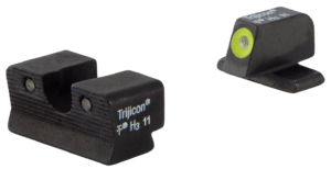 Trijicon 600583 HD Night Sights- Springfield XD XD-M XD Mod. 2 Black | Green Tritium Yellow Outline Front Sight Green Tritium Black Outline Rear Sight