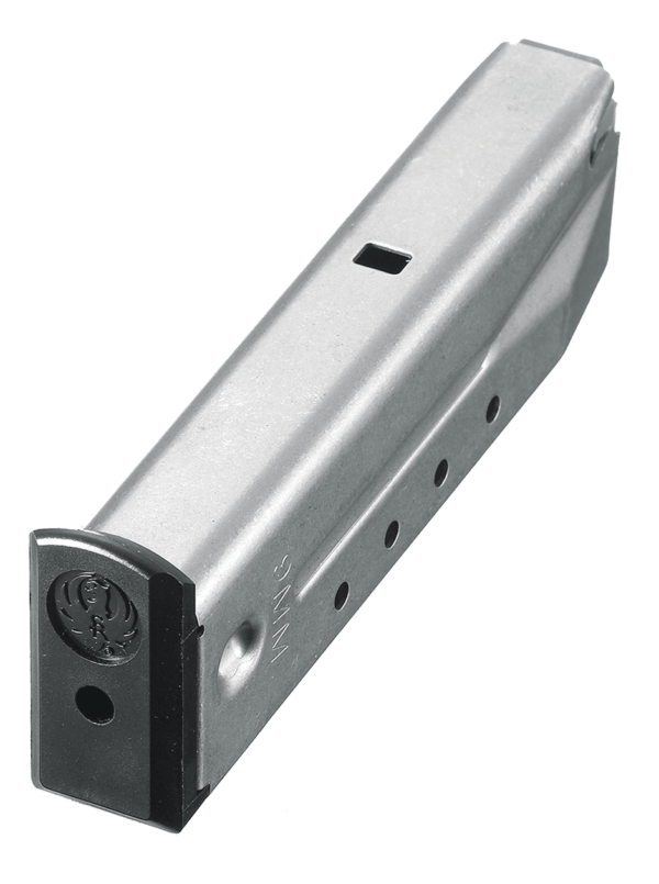 Ruger 90233 P-Series 15rd Magazine Fits Ruger P95/PC Carbine/P89/P94 9mm Luger Stainless