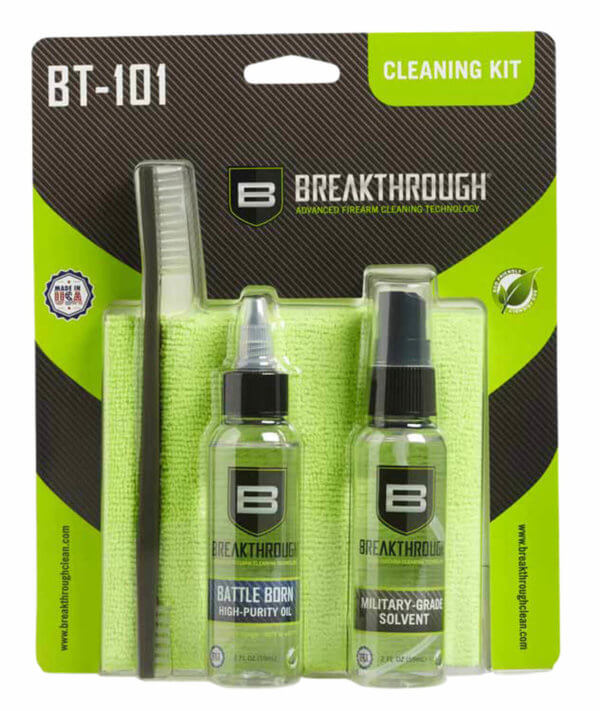 Breakthrough Clean BT101 Basic Cleaning Kit Multi-Caliber/Green