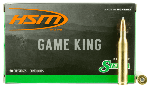HSM 25061N Game King 25-06 Rem 100 gr Spitzer Boat Tail (SBT) 20rd Box