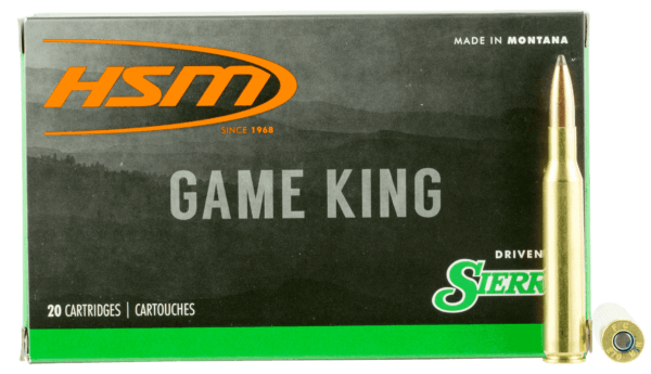 HSM 27012N Game King 270 Win 130 gr Spitzer Boat Tail (SBT) 20rd Box