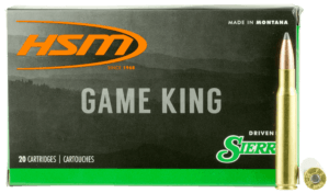 HSM 300640N Game King 30-06 Springfield 165 gr Spitzer Boat Tail (SBT) 20rd Box