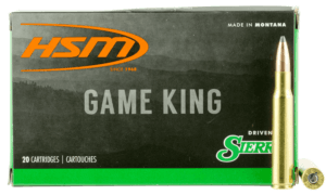 HSM 300641N Game King 30-06 Springfield 180 gr Spitzer Boat Tail (SBT) 20rd Box