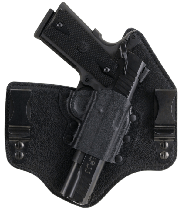 Galco KT652B KingTuk Deluxe IWB S&W M&P Shield 9/40 Kydex/Leather Black