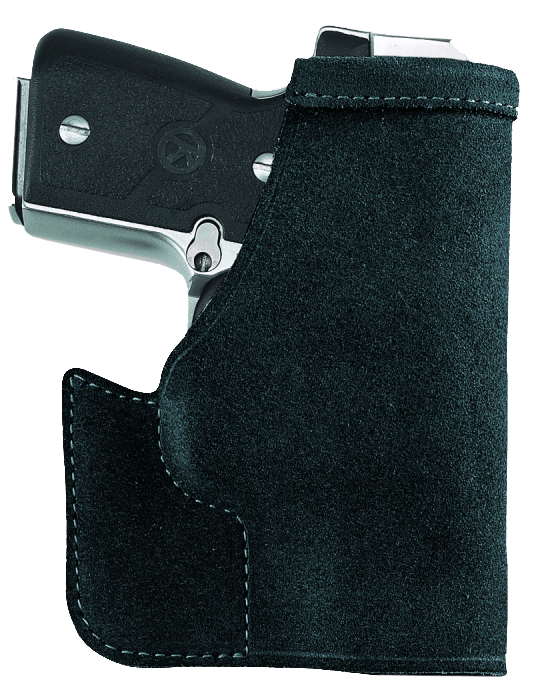 Galco PRO652B Pocket Protector  Black Leather Fits S&W M&P Shield/Plus/2.0 Ambidextrous