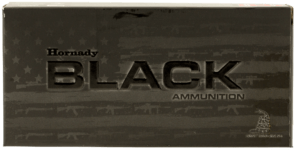 Hornady 81263 Black 5.56 NATO 62 gr Full Metal Jacket (FMJ) 20rd Box