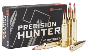 Hornady 85578 Precision Hunter Hunting 7mm-08 Rem 150 gr Extremely Low Drag-eXpanding (ELD-X) 20rd Box