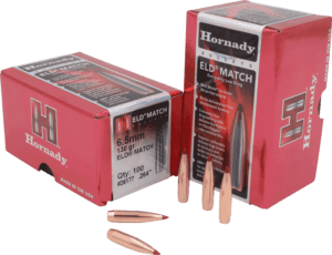 Hornady 26331 ELD Match 6.5mm .264 140 GR 100 Box