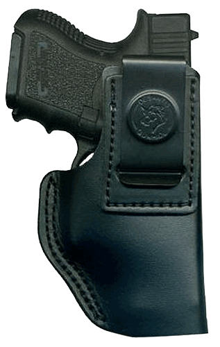 DeSantis Gunhide 031BAR7Z0 Insider IWB Black Leather Belt Clip Fits Colt Mustang/Kel-Tec P-3AT Right Hand