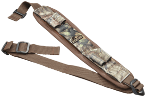 Butler Creek 180037 Comfort Stretch Alaskan Magnum Sling made of Mossy Oak Break-Up Country Neoprene with Non-Slip Grippers 20″-46″ OAL 2.50″ W Adjustable Design & Shell Loops for Rifles
