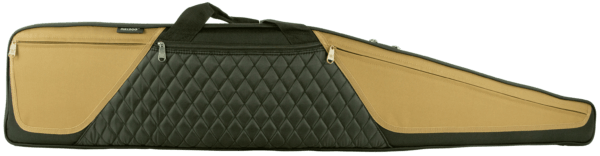 Bulldog BD360 Elite Rifle Case 48″ Black w/Tan Panels Water-Resistant Nylon