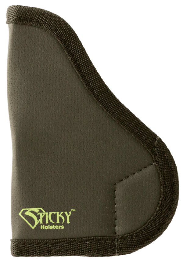 Sticky Holsters MD4 MD-4 Black/Green Latex Free Rubber Fits Med Semi-Auto Ambidextrous