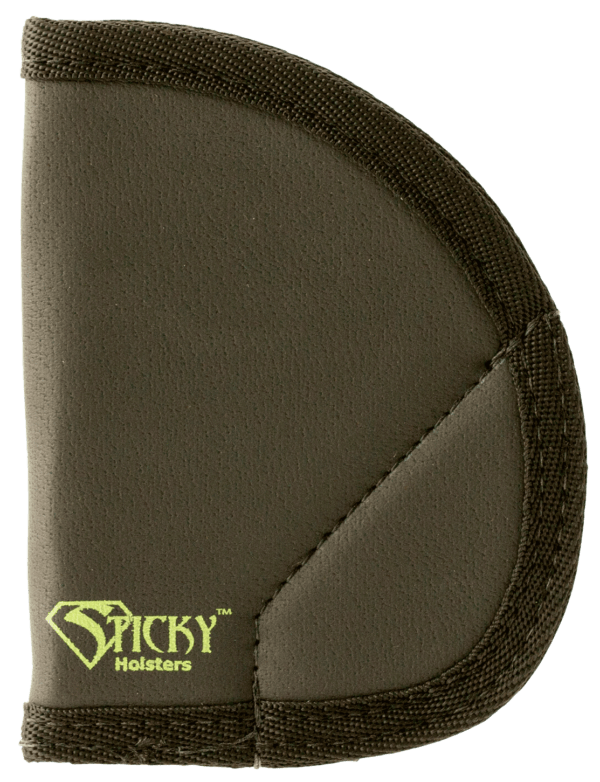 Sticky Holsters MD4MODLAS MD-4 Black/Green Latex Free Rubber Fits Med Semi-Auto with Laser Ambidextrous