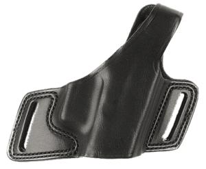 Bianchi 15706 Black Widow OWB Size 01 Black Leather Belt Slide Fits S&W J Frame Fits Taurus 85 Fits Charter Arms Undercover Right Hand