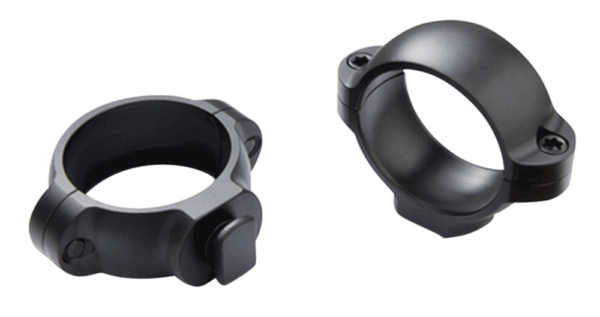 Burris 420501 Signature Universal Scope Ring Set Dovetail Medium 1″ Tube Matte Black Steel