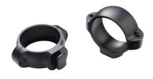 Burris 420511 Signature Universal Scope Ring Set Dovetail High 1″ Tube Matte Black Steel