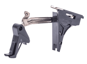 CMC Triggers 71701 Drop-In Black Flat Trigger Compatible w/Glock 17/19/26/34 Gen4