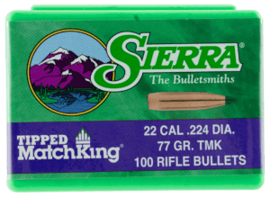 Sierra 7295 Tipped MatchKing 6mm .243 95 GR Tipped MatchKing 100 Box