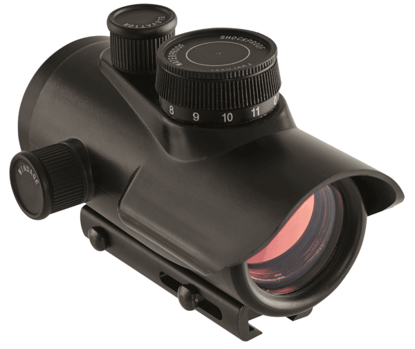 Axeon 2218639 1XRDS Black 1x30mm 5 MOA Red Dot Reticle