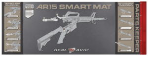 Real Avid AVAR15SM AR-15 Smart Mat Black/Red 43″ x 16″ AR-15 Diagram Illustration