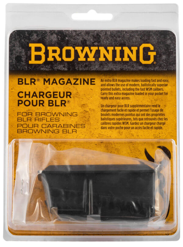 Browning 112026012 BLR 4rd Double Stack 308 Win Fit Browning BLR Black Steel